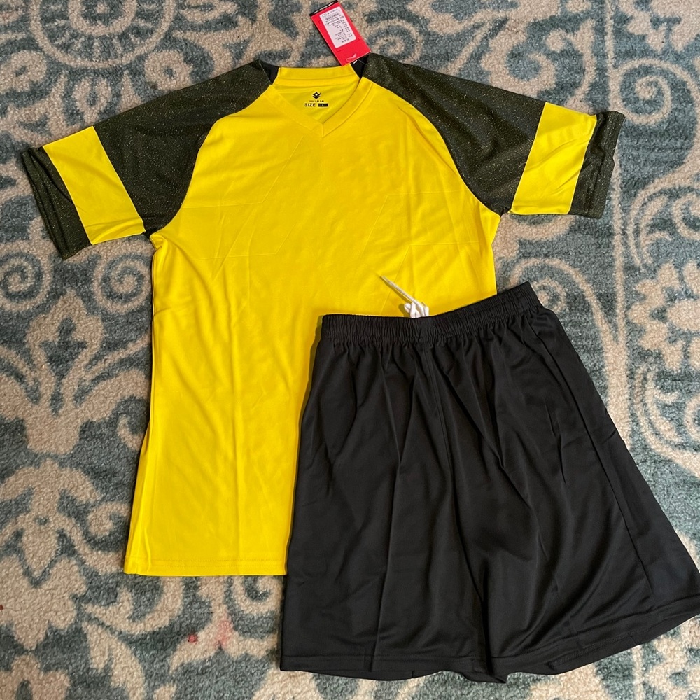 Black Friday sales!!!!Yellow soccer uniform Jersey Playera
